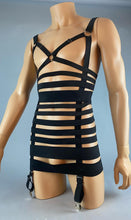 Charger l&#39;image dans la galerie, HELIX - Bandage Strap Harness Dress
