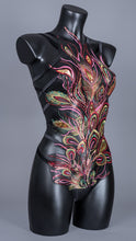 Carica l&#39;immagine nel visualizzatore di Gallery, KUJAKU - Sequin Embroidered Peacock Bodycage
