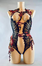 Load image into Gallery viewer, WINGS OF DESIRE - Lovebirds Lace Bodycage
